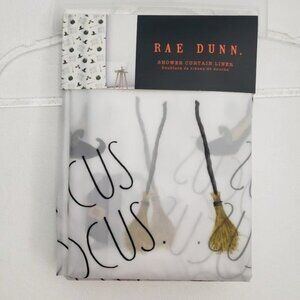 Rae Dunn Halloween "HOCUS POCUS" Peva Curtain Liner